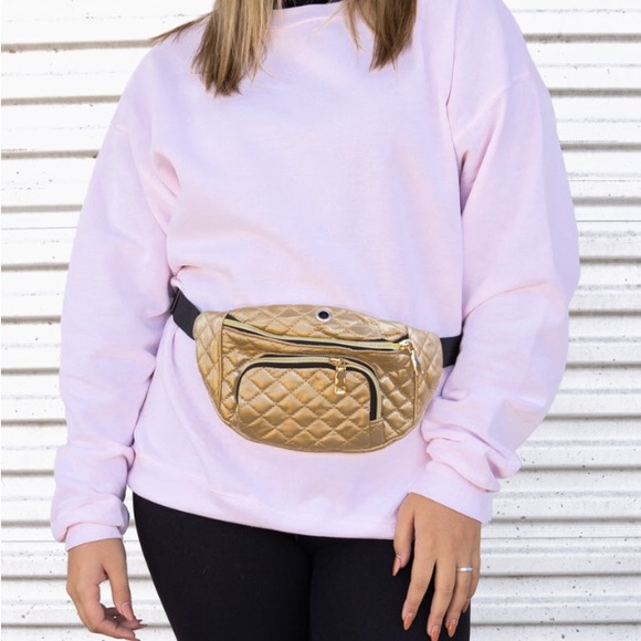 💕Traded💕Gold Fanny Pack - Picture 2 of 2